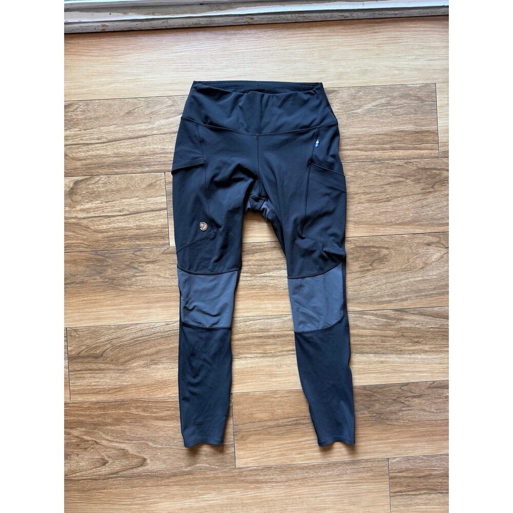 Fjallraven Abisko Trekking Tights Pro W Women’s size Medium Black Iron Grey